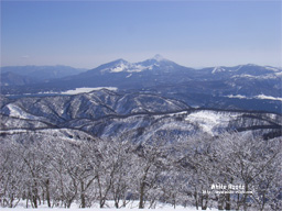北八ヶ岳からの冬景色